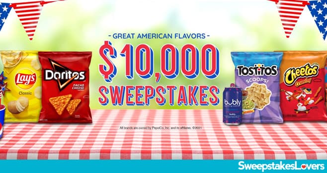Tasty Rewards Great American Flavors Sweepstakes 2021
