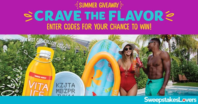 Vita Ice Crave the Flavor Sweepstakes 2022