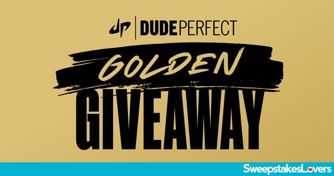 Amazon Dude Perfect Golden Book Giveaway 2021