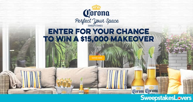 Corona Light Perfect Your Space Sweepstakes 2021