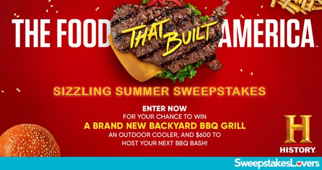 History Food That Built America Sweepstakes 2021