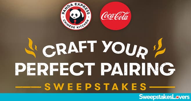 Panda Express Craft Your Perfect Pairing Sweepstakes 2021