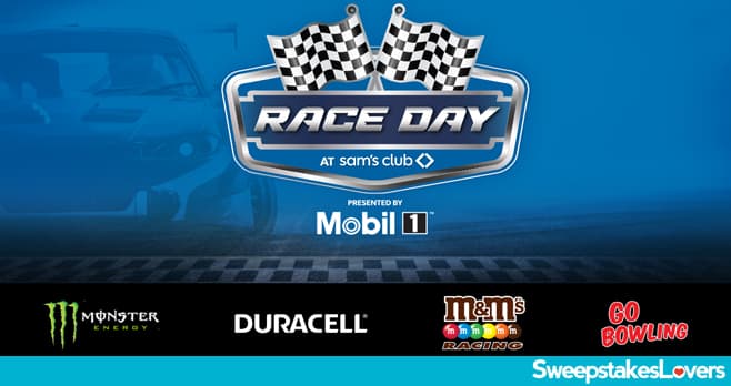 Race Day at Sam's Club Sweepstakes 2021