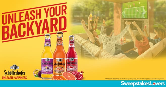 Schöfferhofer Unleash Your Backyard Sweepstakes 2021