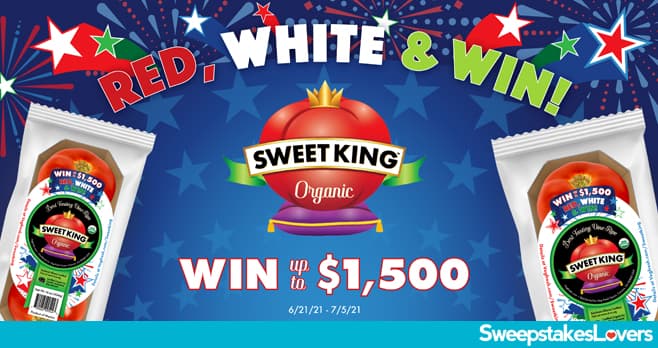 Sweet King Organic Tomatoes Red, White & Win Sweepstakes 2021