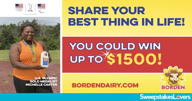 Borden's Best Things In Life Sweepstakes 2021