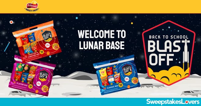 Frito-Lay Variety Pack Back To School Blast Off Sweepstakes 2021