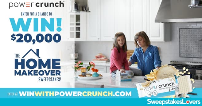 iHeartRadio Power Crunch Home Makeover Sweepstakes 2021