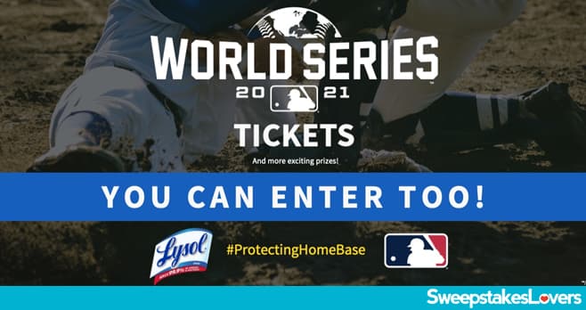 Lysol Protecting Home Base Sweepstakes 2021