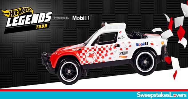 Mobil 1 Hot Wheels Diecast Legends Tour Sweepstakes 2022