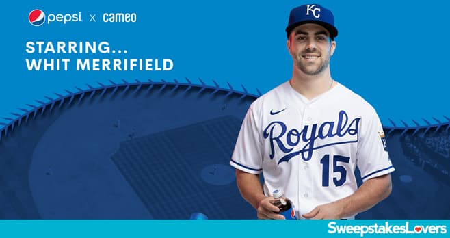 Pepsi X Cameo Whit Merrifield Sweepstakes 2021