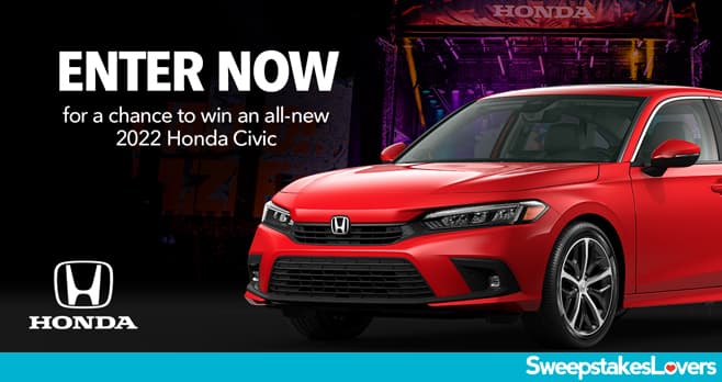 Road To Honda Stage Sweepstakes 2021