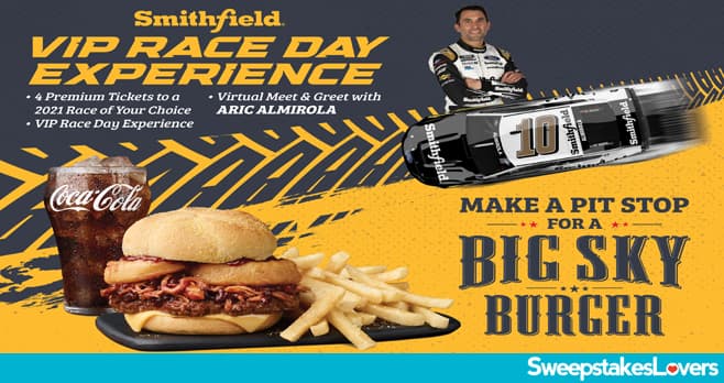 Smithfield VIP Race Day Experience Sweepstakes 2021