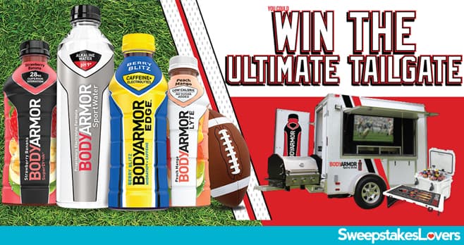 BODYARMOR Football Tailgate Sweepstakes 2021