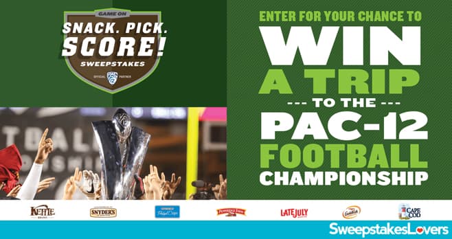 Campbell's Snack Pick Score Sweepstakes 2021