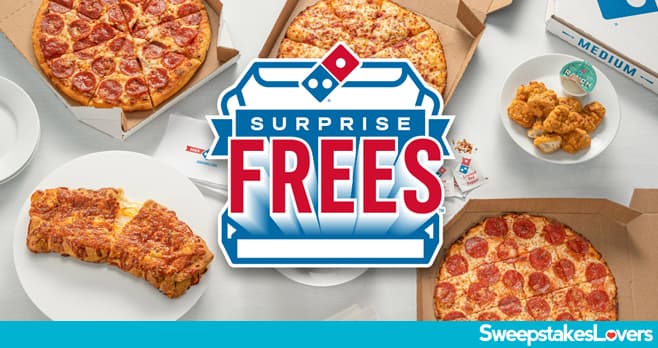 Domino's Surprise Frees Giveaway 2021