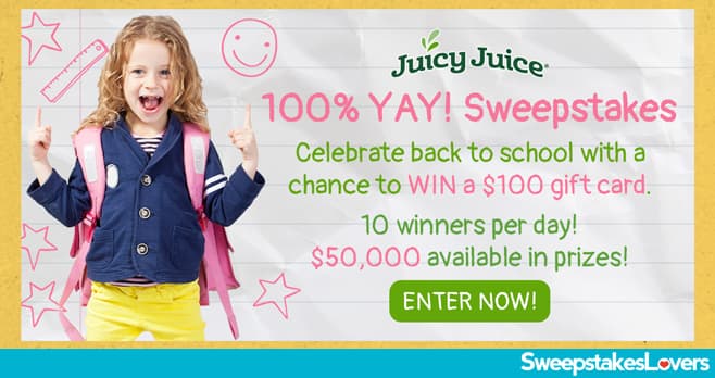 Juicy Juice 100% Yay Sweepstakes 2021