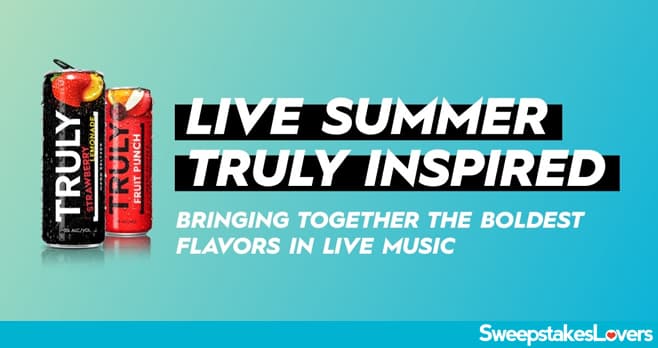 Live Nation Truly Inspired Instant Win and Sweepstakes 2021