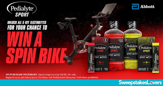Pedialyte Strive For 5 Sweepstakes 2021