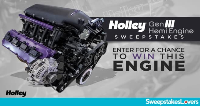 PowerNation Holley Gen III Hemi Engine Sweepstakes 2021