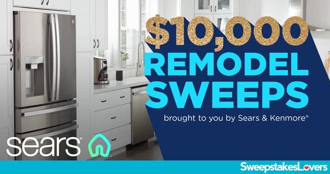 Sears $10,000 Home Remodel Sweepstakes 2021