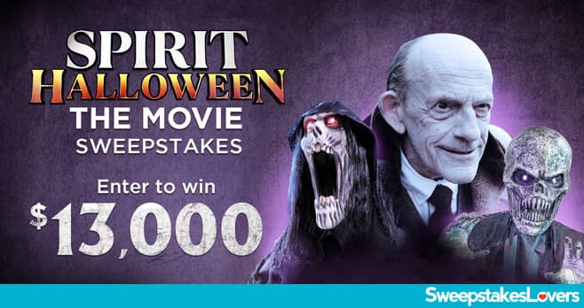 Spirit Halloween The Movie Sweepstakes 2022