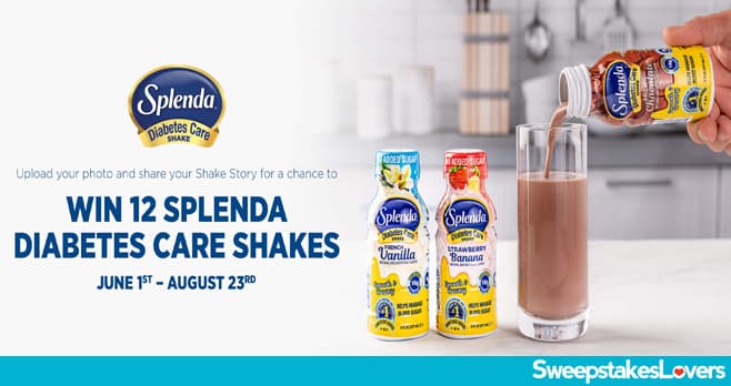 Splenda Diabetes Care Shakes On Us Sweepstakes 2021