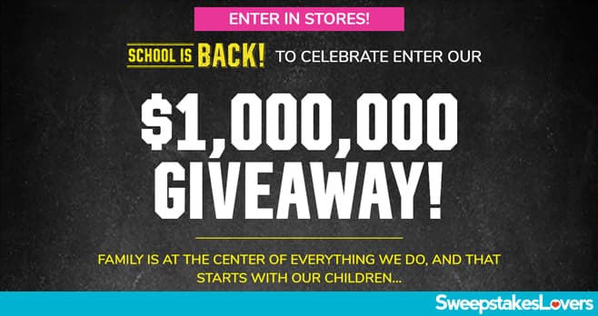 The Children's Place School Is Back $1,000,000 Sweepstakes 2021