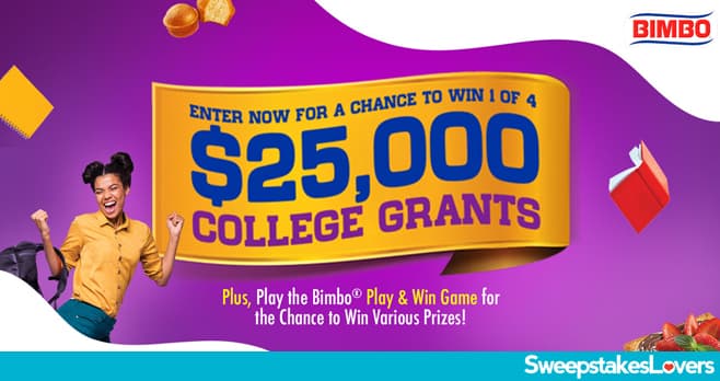 Bimbo College Grant Sweepstakes 2021