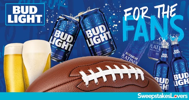 Bud Light Ultimate Football Tailgate Sweepstakes 2021