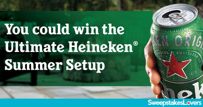 Heineken Summer of Can Sweepstakes 2021