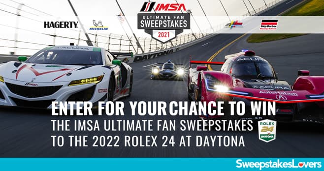 IMSA Ultimate Fan Experience Sweepstakes 2021