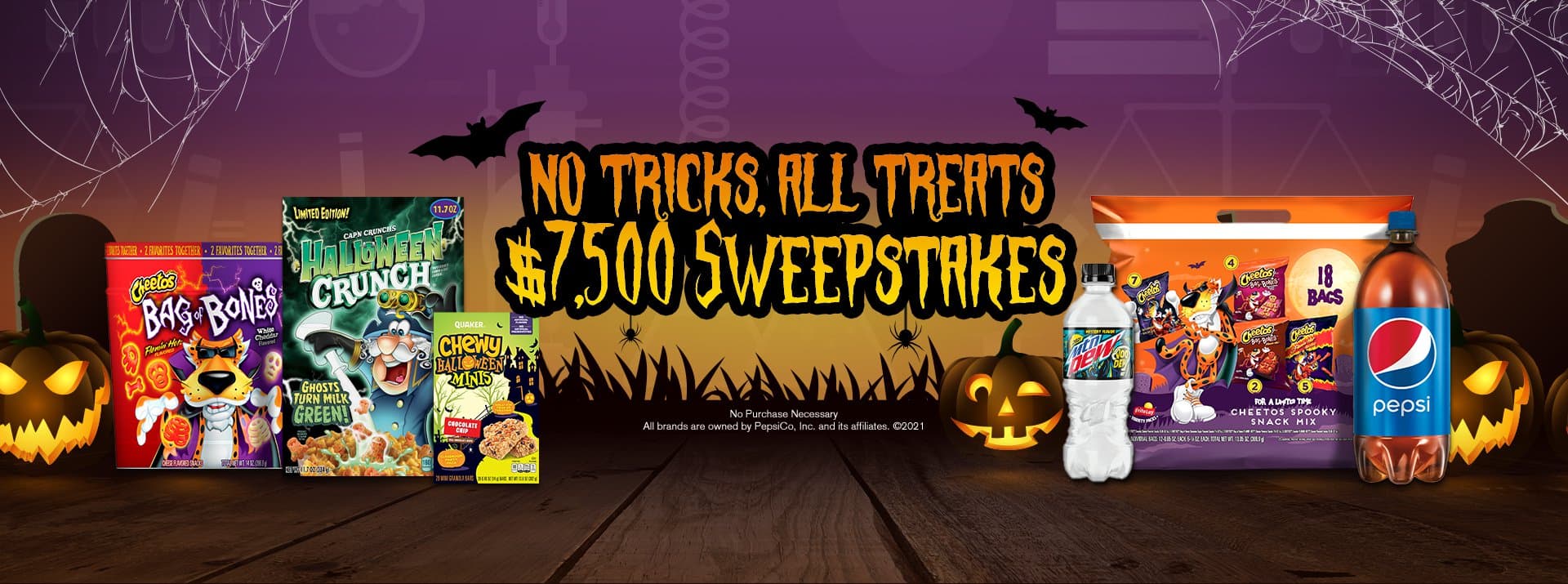 Tasty Rewards No Tricks, All Treats Sweepstakes 2021