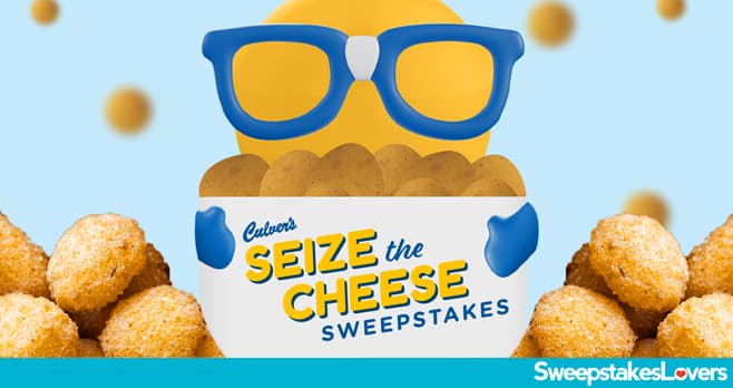 Culver's Seize The Cheese Instant Win Game and Sweepstakes 2021