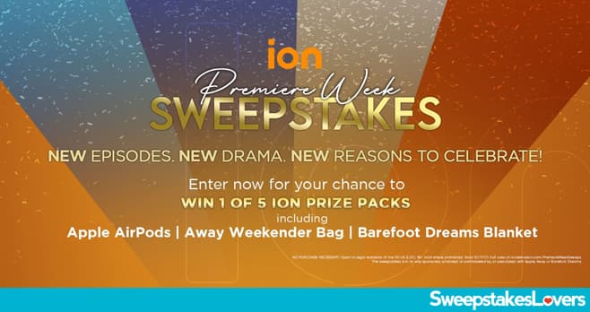 ION Television Premiere Week Sweepstakes 2021