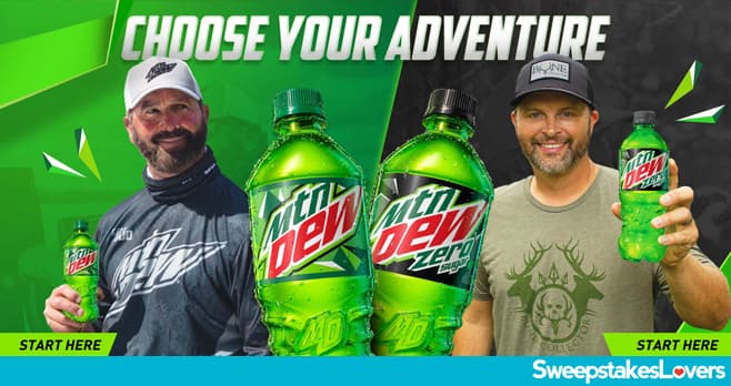 Mountain Dew Get Out And Do Sweepstakes 2022