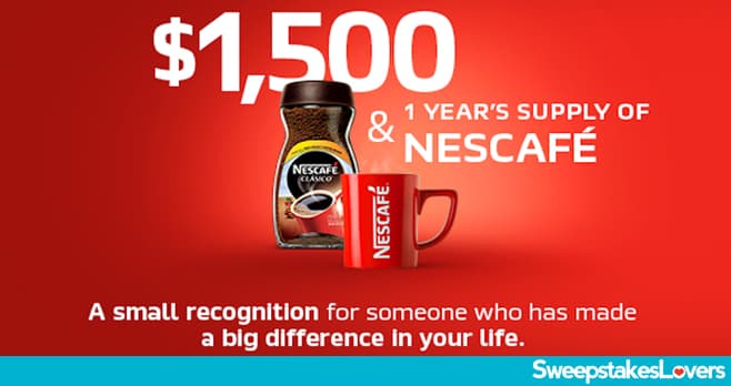 NESCAFÉ Clásico Sweepstakes 2022