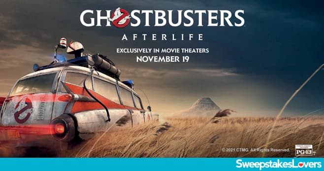 Sony Rewards Ghostbusters Afterlife Sweepstakes & Instant Win Game 2021