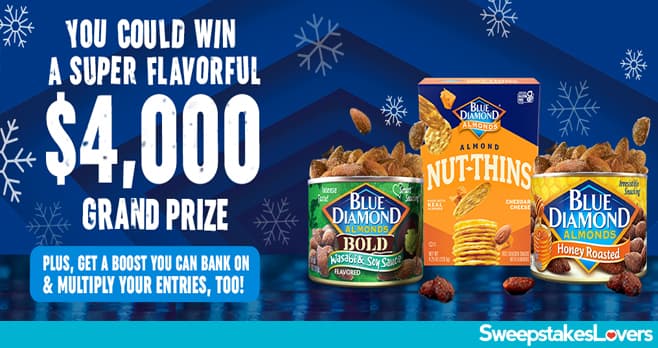 Blue Diamond Super Holiday Sweepstakes 2021