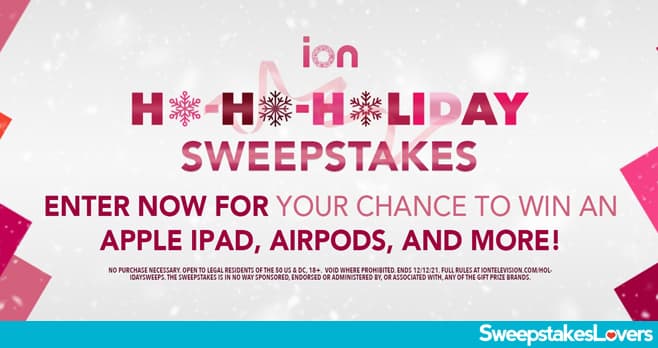 ION Television Holiday Sweepstakes 2021