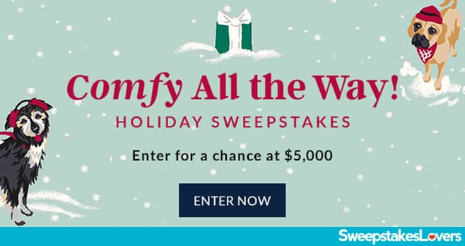 Lands' End Comfy All the Way Holiday Sweepstakes 2021