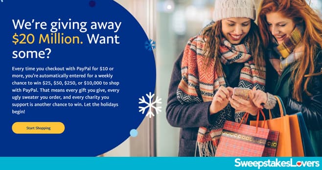 PayPal Holiday Giveaway 2021
