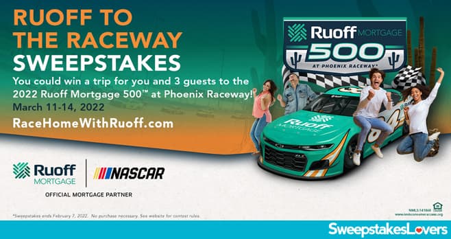 Ruoff To The Raceway Sweepstakes 2021