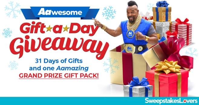 Aaron's Gift-A-Day Giveaway Sweepstakes 2021