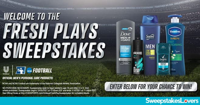 CBS Sports Unilever Fresh Plays Sweepstakes 2021