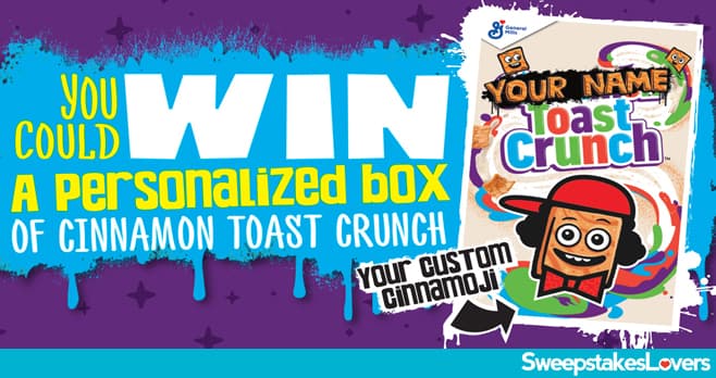 Cinnamon Toast Crunch Cinnamoji Sweepstakes 2021