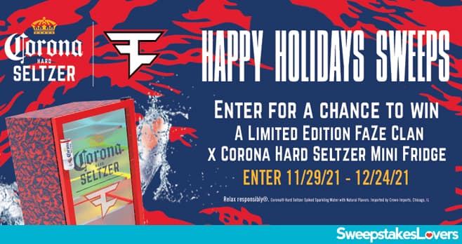 Corona Hard Seltzer Happy Holidays Sweepstakes 2021