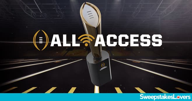 ESPN CFP All Access Sweepstakes 2021