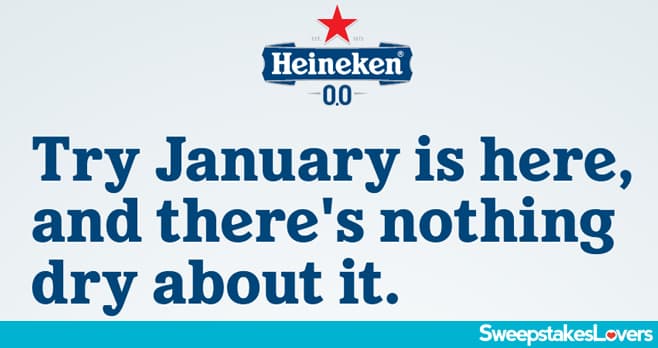 Heineken Dry January Hawaii Sweepstakes 2022