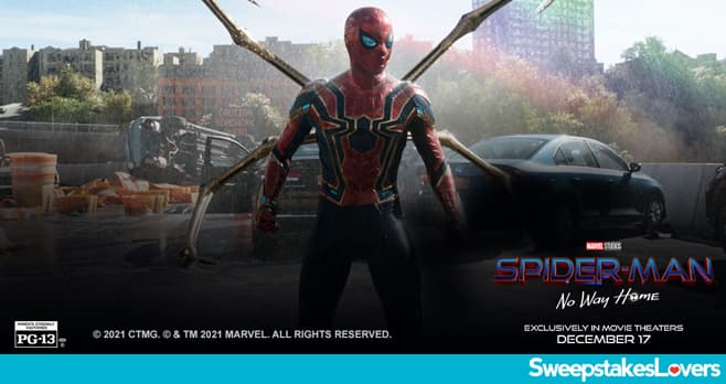 Sony Rewards Spider-Man: No Way Home Sweepstakes 2021
